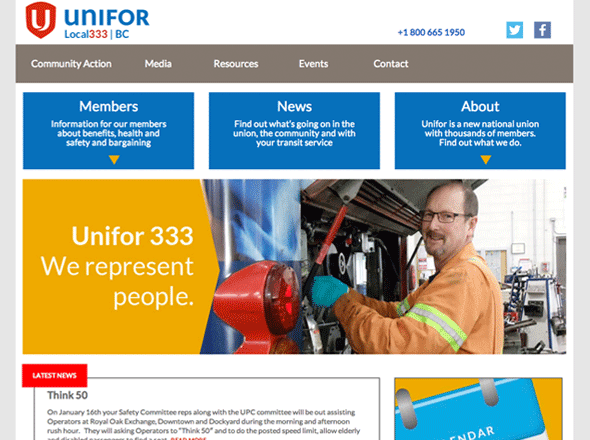 unifor 333 website